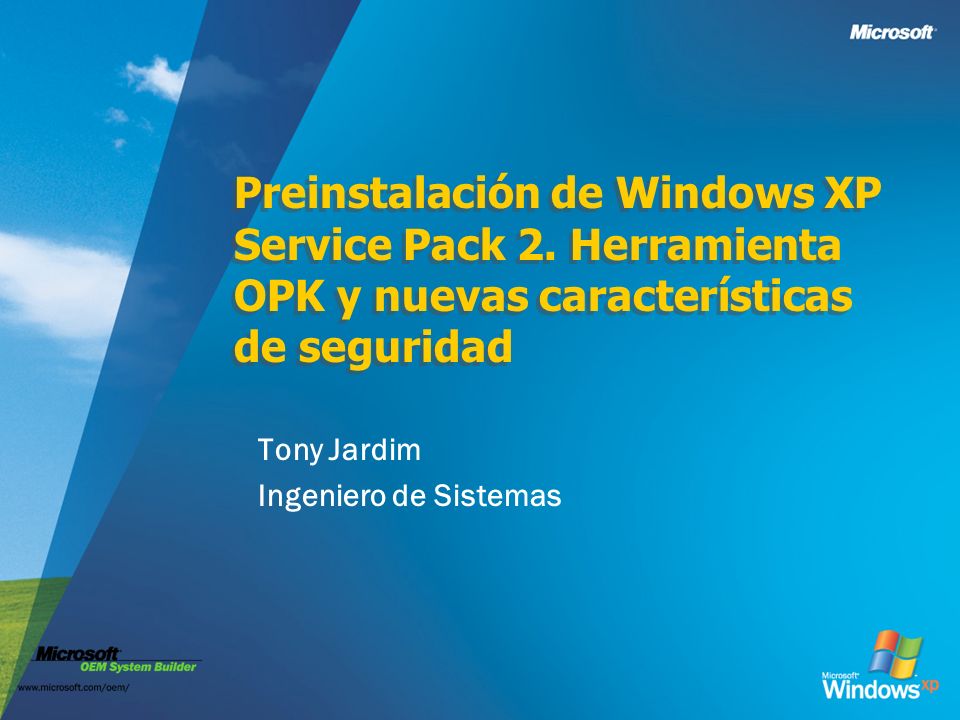 Tony Jardim Ingeniero de Sistemas