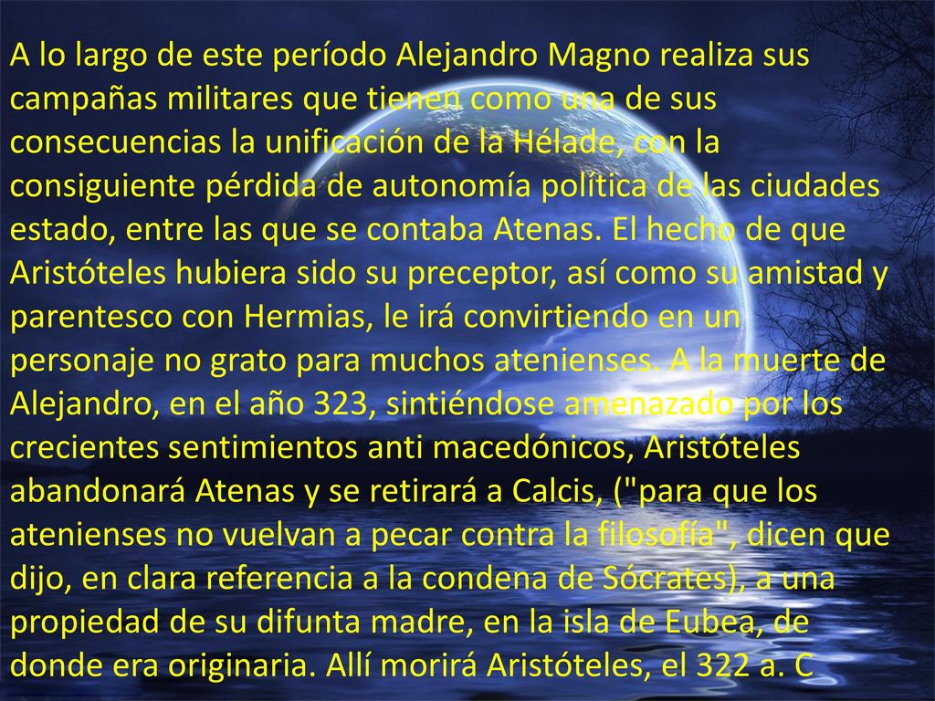 A lo largo de este período Alejandro Magno realiza sus campañas militares que tienen como una de sus consecuencias la unificación de la Hélade, con la consiguiente pérdida de autonomía política de las ciudades estado, entre las que se contaba Atenas.