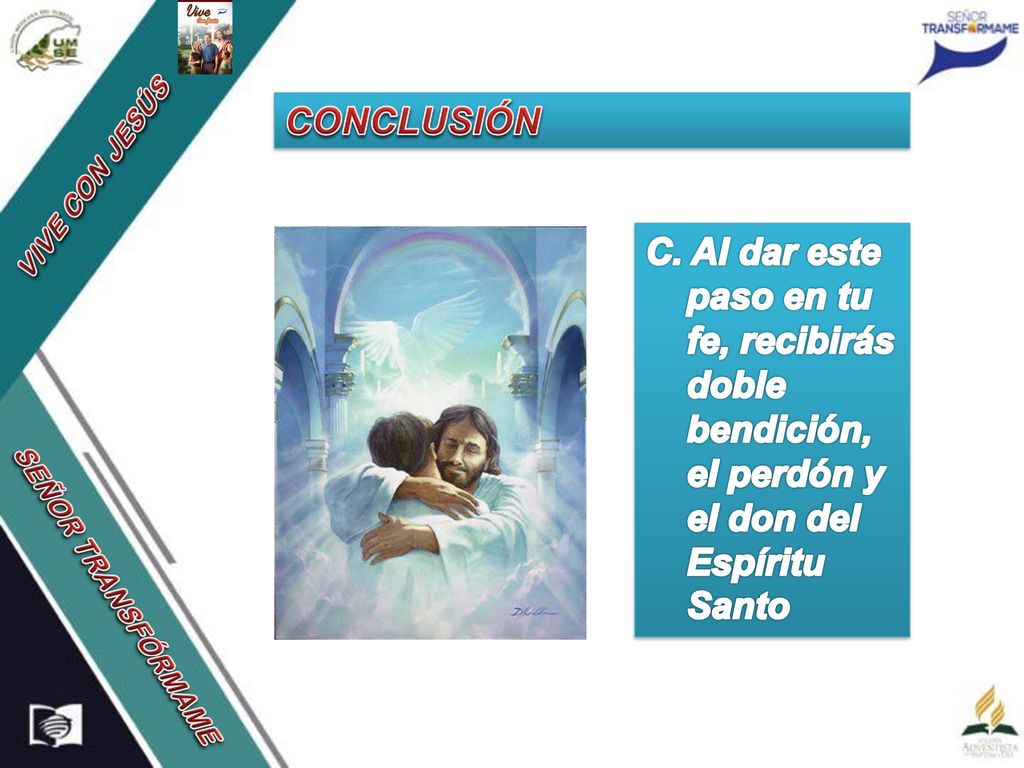 CONCLUSIÓN C. Al dar este paso en tu fe, recibirás doble bendición,