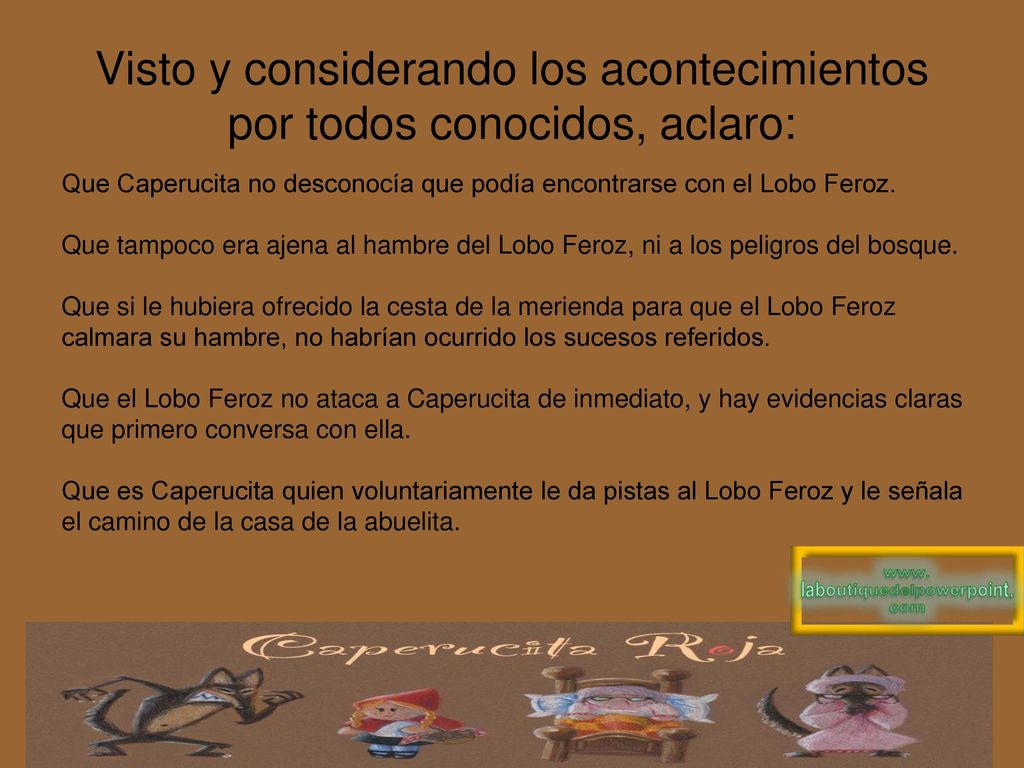 Visto y considerando los acontecimientos por todos conocidos, aclaro: