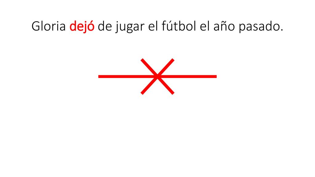 Gloria dejó de jugar el fútbol el año pasado.