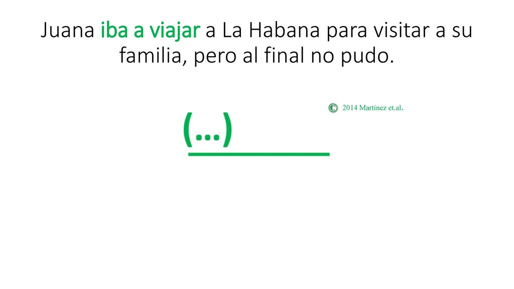 Juana iba a viajar a La Habana para visitar a su familia, pero al final no pudo.