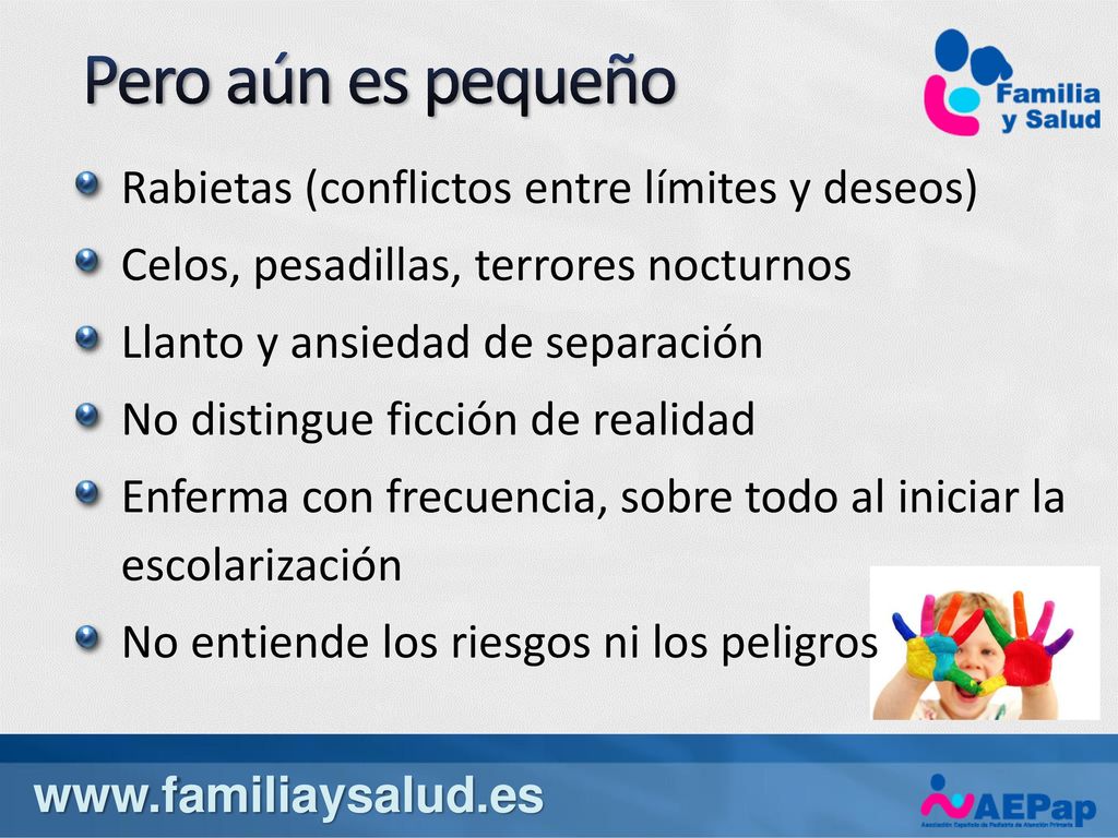 Pero aún es pequeño Rabietas (conflictos entre límites y deseos)
