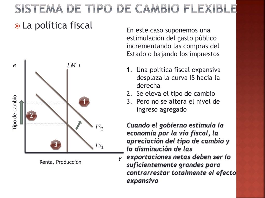 Sistema de tipo de cambio flexible
