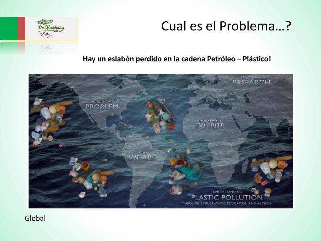 Cual es el Problema… Hay un eslabón perdido en la cadena Petróleo – Plástico! Global