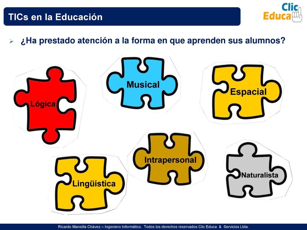 TICs en la Educación ¿Ha prestado atención a la forma en que aprenden sus alumnos