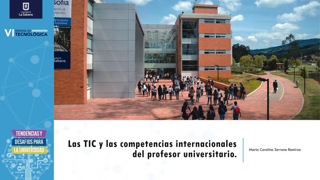 Las TIC y las competencias internacionales del profesor universitario.