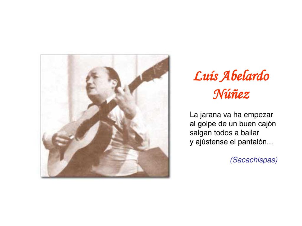 Luís Abelardo Núñez La jarana va ha empezar al golpe de un buen cajón salgan todos a bailar y ajústense el pantalón...