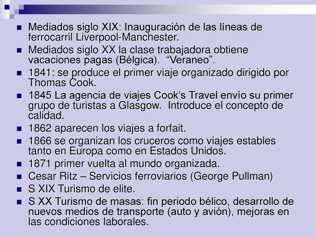 Mediados siglo XIX: Inauguración de las líneas de ferrocarril Liverpool-Manchester.