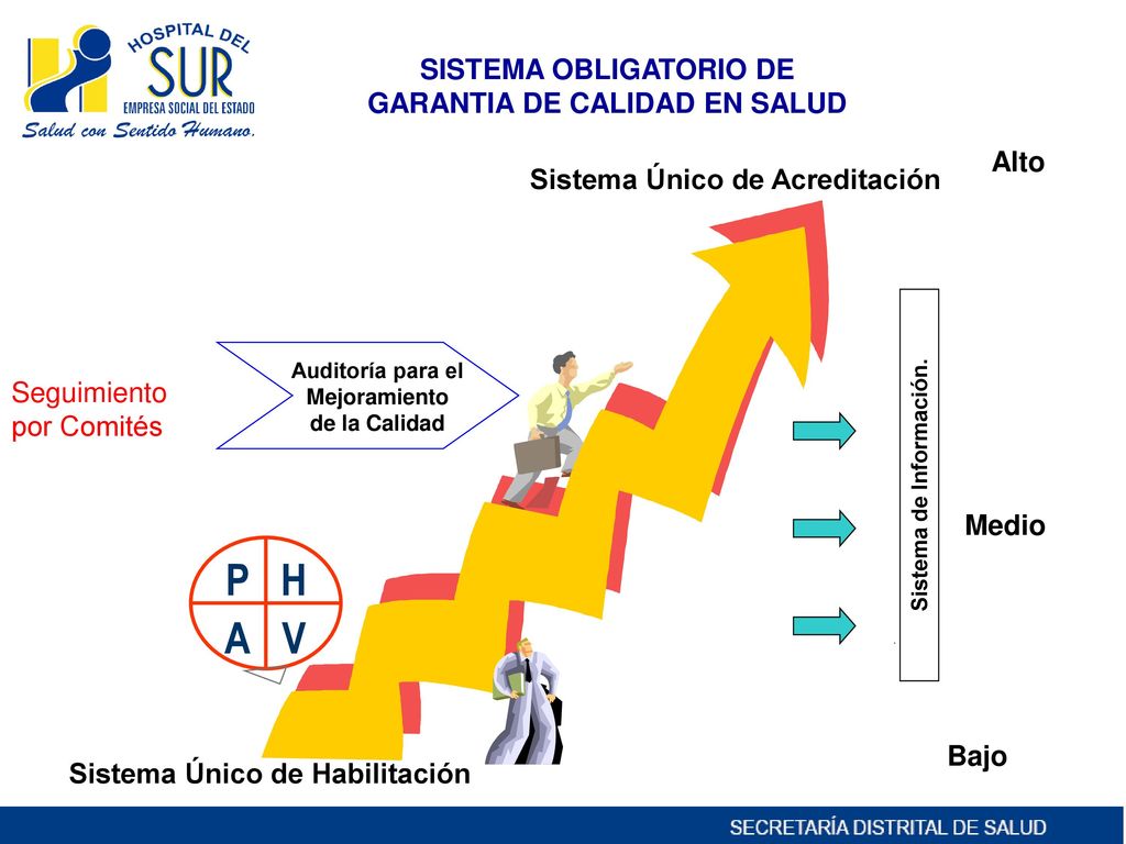 H V A P SISTEMA OBLIGATORIO DE GARANTIA DE CALIDAD EN SALUD Alto