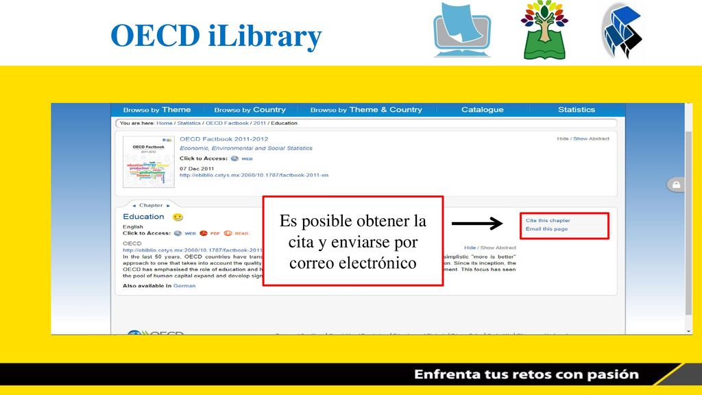 Es posible obtener la cita y enviarse por correo electrónico