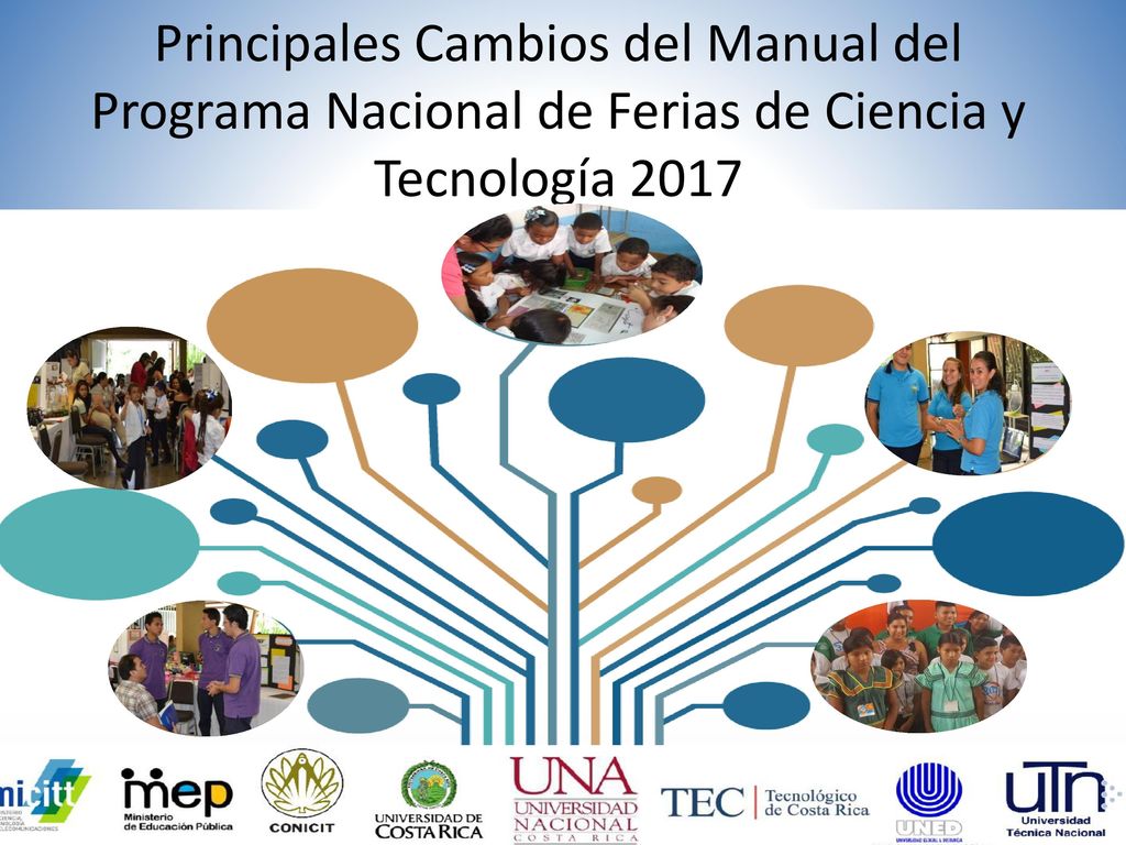 Principales Cambios del Manual del Programa Nacional de Ferias de Ciencia y Tecnología 2017