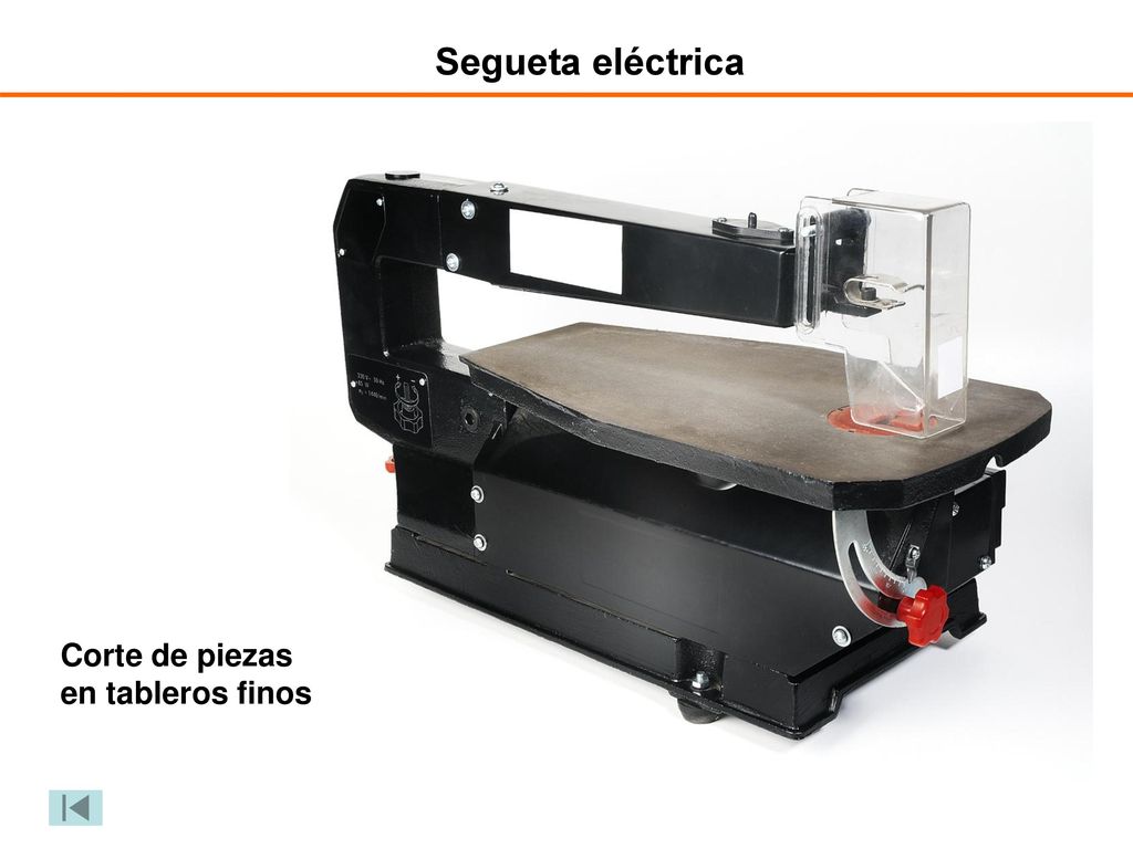 Segueta eléctrica Corte de piezas en tableros finos