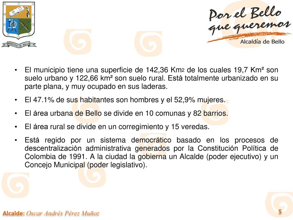 El municipio tiene una superficie de 142,36 Km2 de los cuales 19,7 Km² son suelo urbano y 122,66 km² son suelo rural. Está totalmente urbanizado en su parte plana, y muy ocupado en sus laderas.