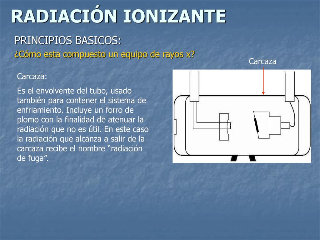 PRINCIPIOS BASICOS: ¿Cómo esta compuesto un equipo de rayos x
