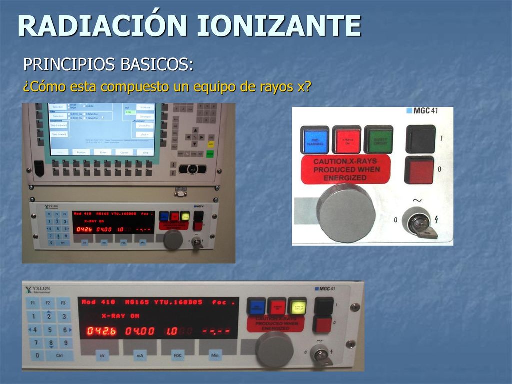 PRINCIPIOS BASICOS: ¿Cómo esta compuesto un equipo de rayos x