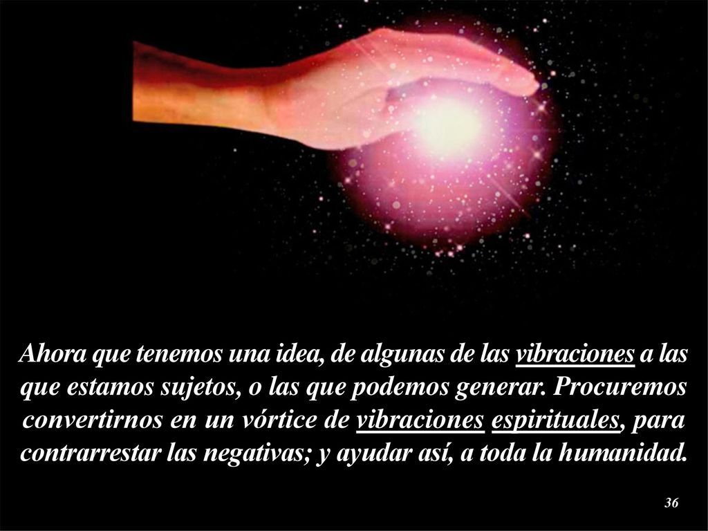 Ahora que tenemos una idea, de algunas de las vibraciones a las que estamos sujetos, o las que podemos generar.