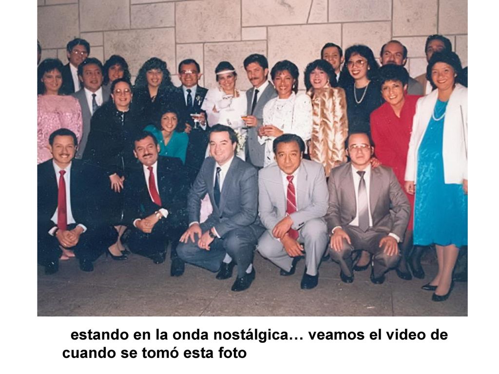estando en la onda nostálgica… veamos el video de cuando se tomó esta foto