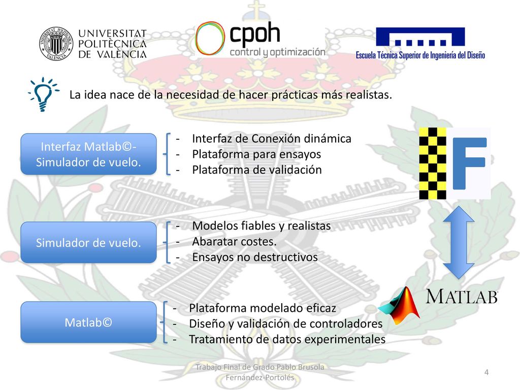 La idea nace de la necesidad de hacer prácticas más realistas.