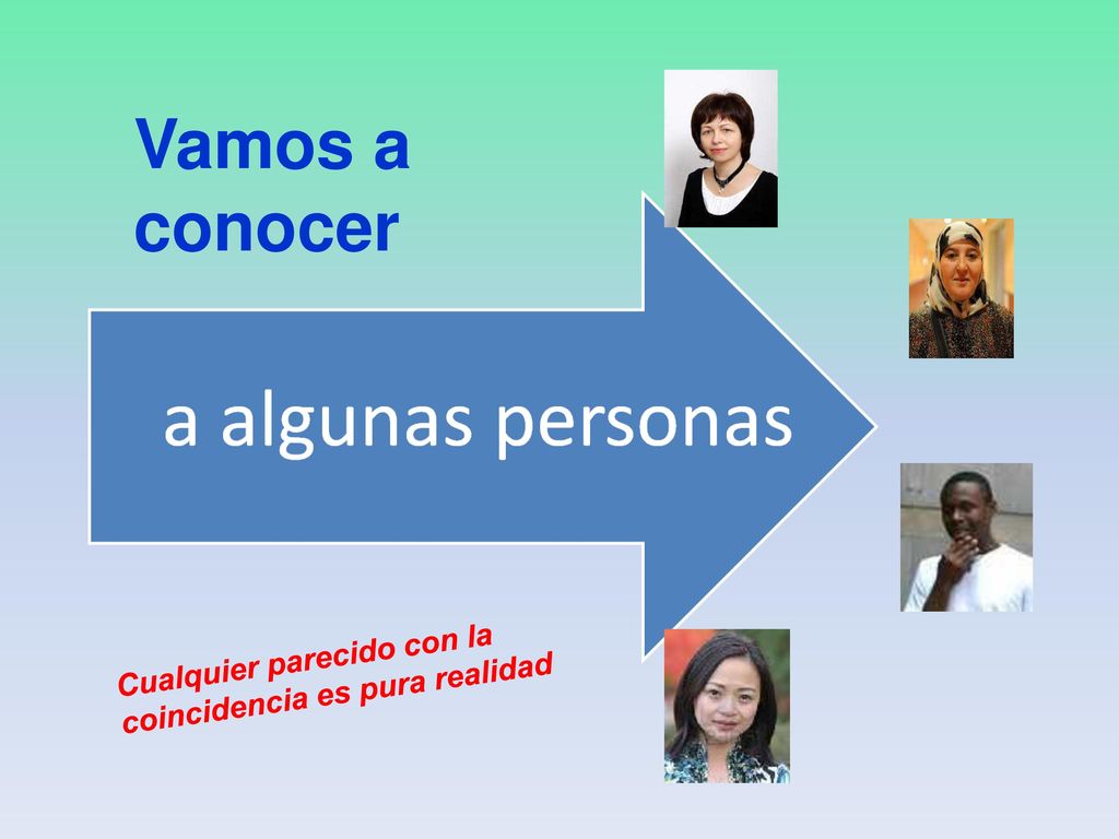 Vamos a conocer Cualquier parecido con la coincidencia es pura realidad