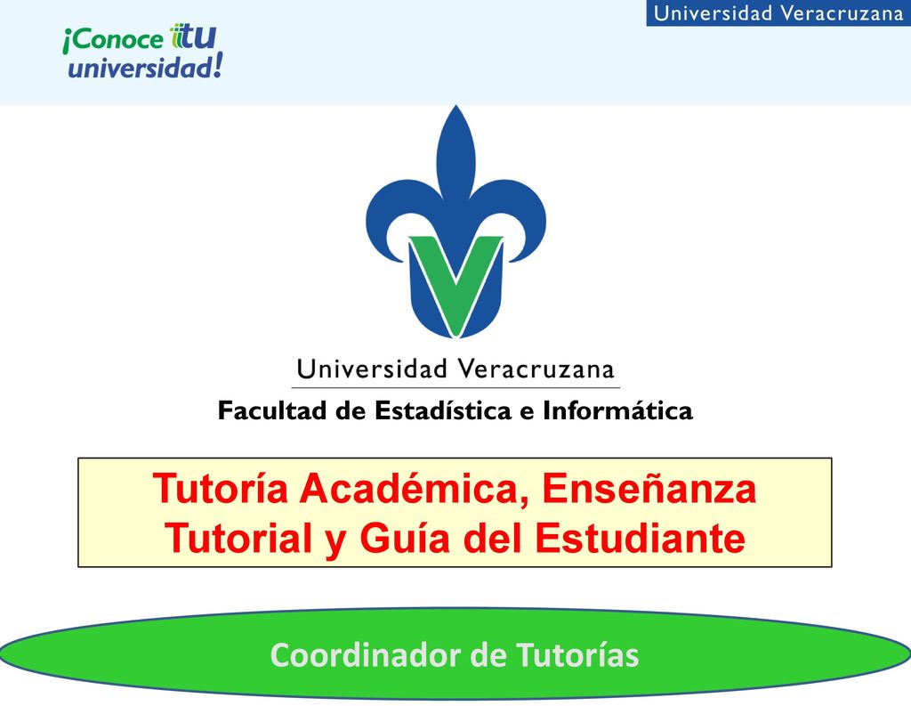 Tutoría Académica, Enseñanza Tutorial y Guía del Estudiante