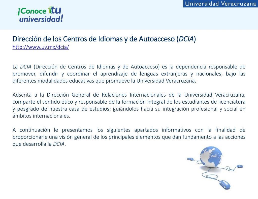 Dirección de los Centros de Idiomas y de Autoacceso (DCIA)