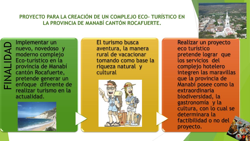 PROYECTO PARA LA CREACIÓN DE UN COMPLEJO ECO- TURÍSTICO EN LA PROVINCIA DE MANABÍ CANTÓN ROCAFUERTE.