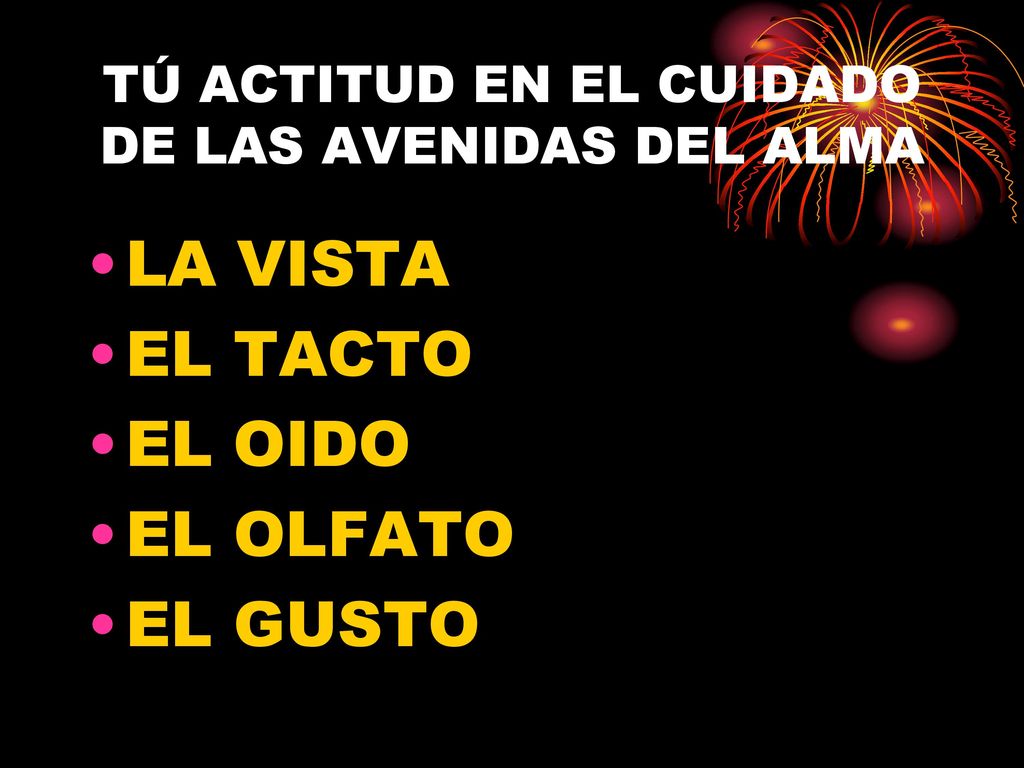 TÚ ACTITUD EN EL CUIDADO DE LAS AVENIDAS DEL ALMA