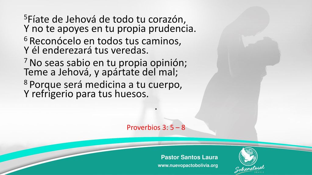6 Reconócelo en todos tus caminos, Y él enderezará tus veredas.