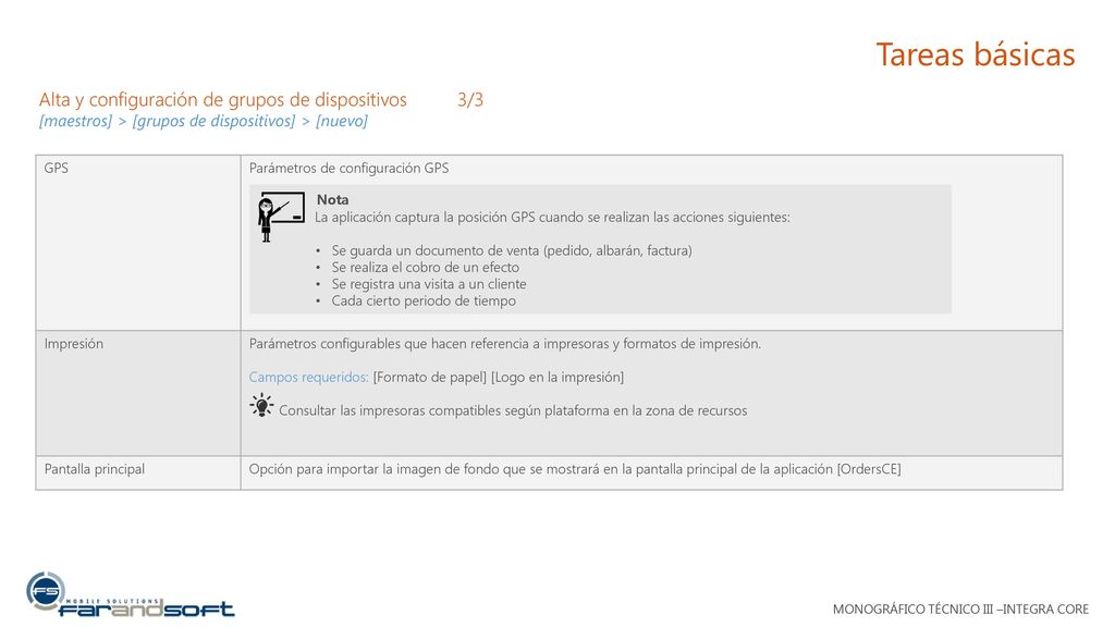 Tareas básicas Alta y configuración de grupos de dispositivos 3/3