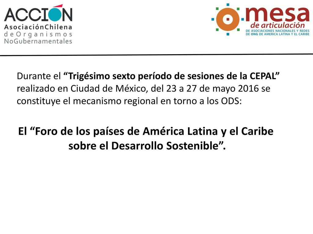 El Foro de los países de América Latina y el Caribe
