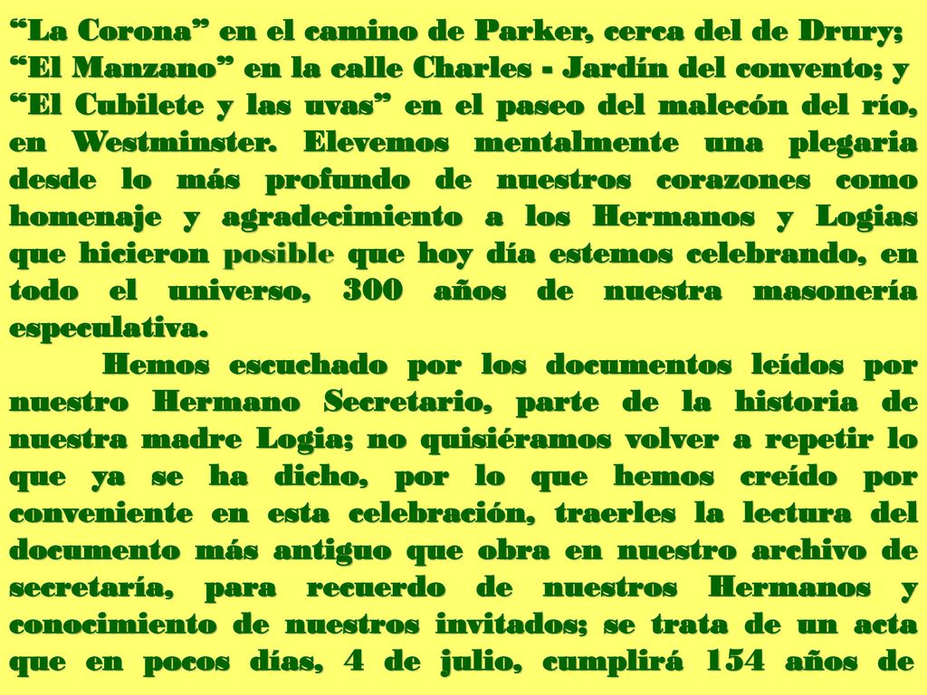 La Corona en el camino de Parker, cerca del de Drury;
