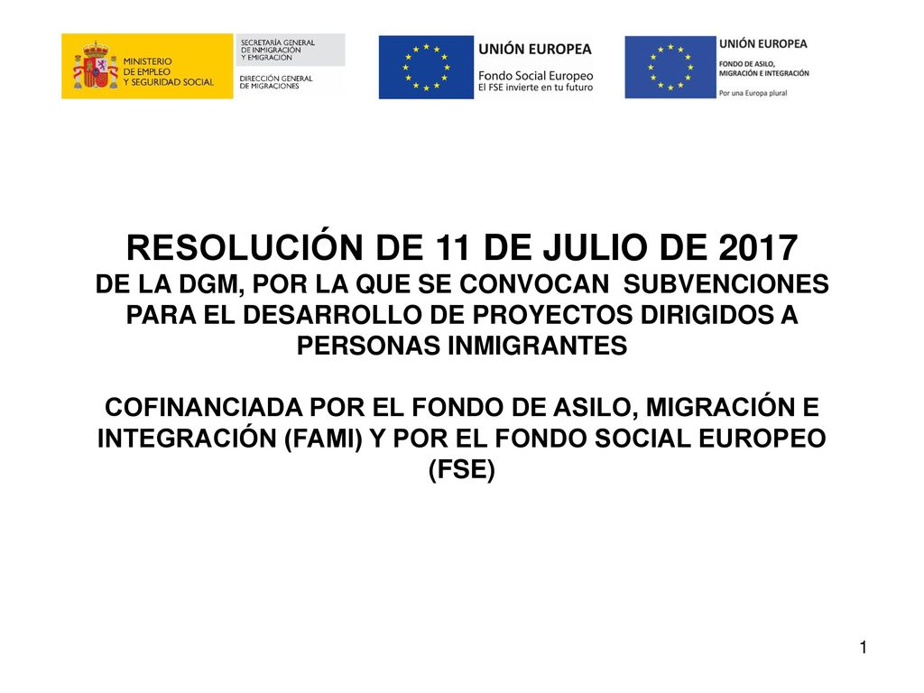 RESOLUCIÓN DE 10 DE MARZO DE 2015 DE LA DIRECCIÓN GENERAL DE MIGRACIONES
