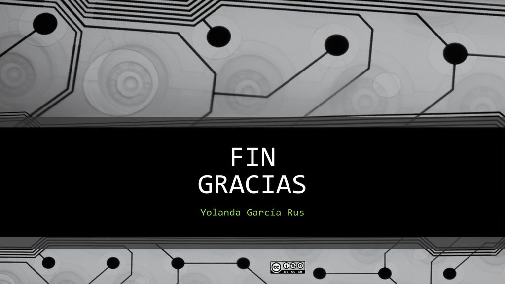 FIN GRACIAS Yolanda García Rus