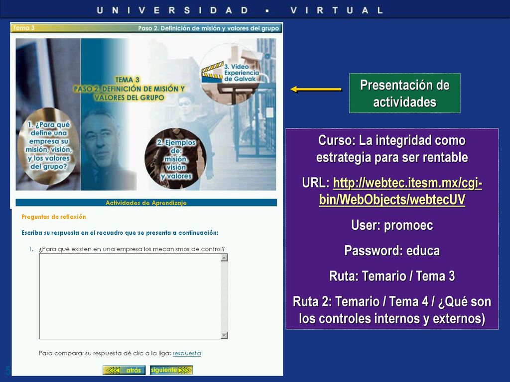 Comunidad de aprendizaje Comunidad de aprendizaje: Foros de discusión