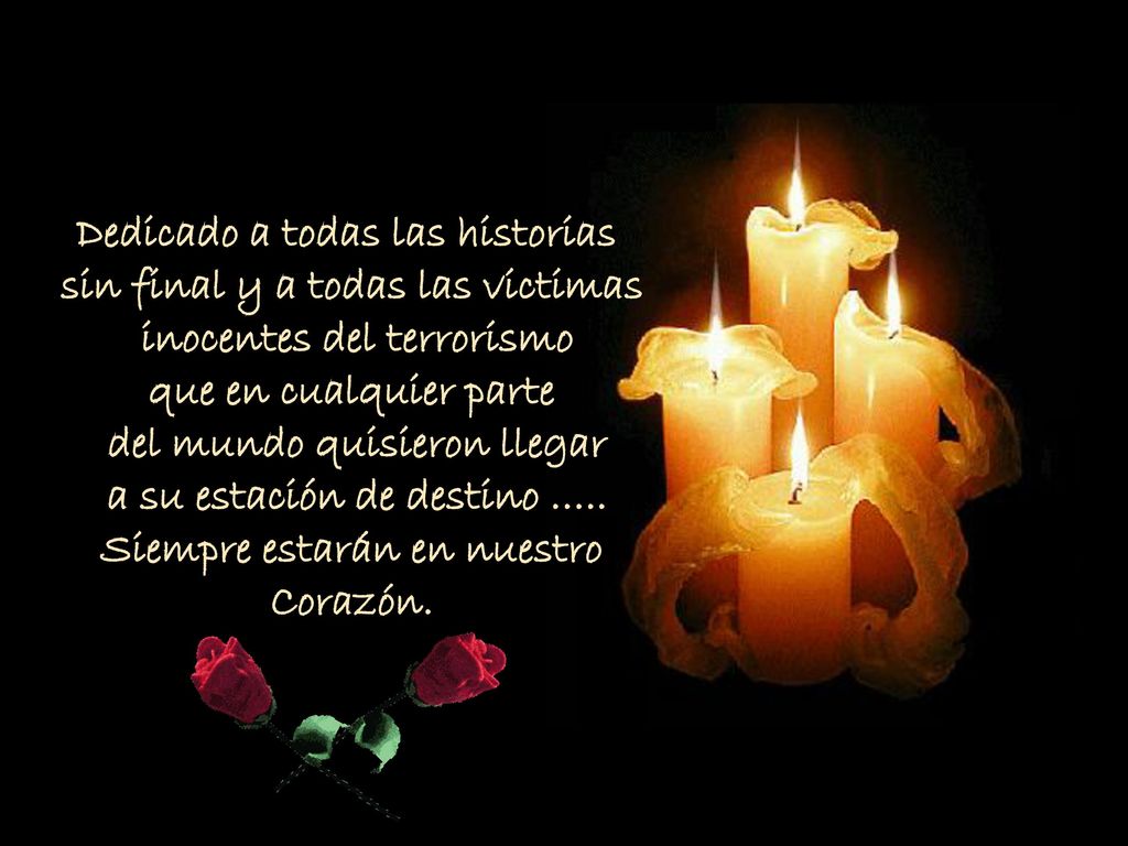 Dedicado a todas las historias sin final y a todas las victimas