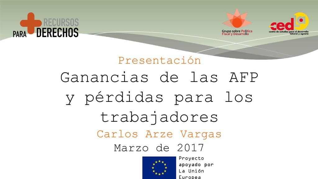 Ganancias de las AFP y pérdidas para los trabajadores