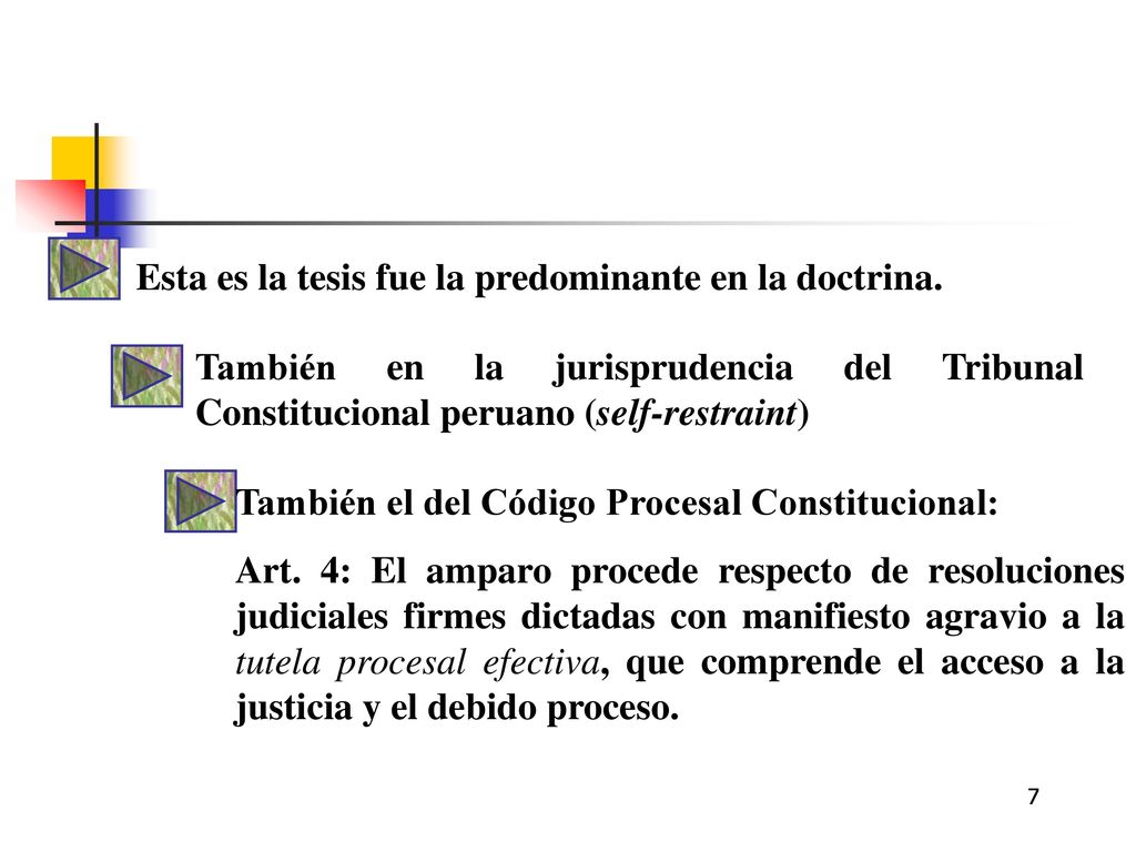 Esta es la tesis fue la predominante en la doctrina.