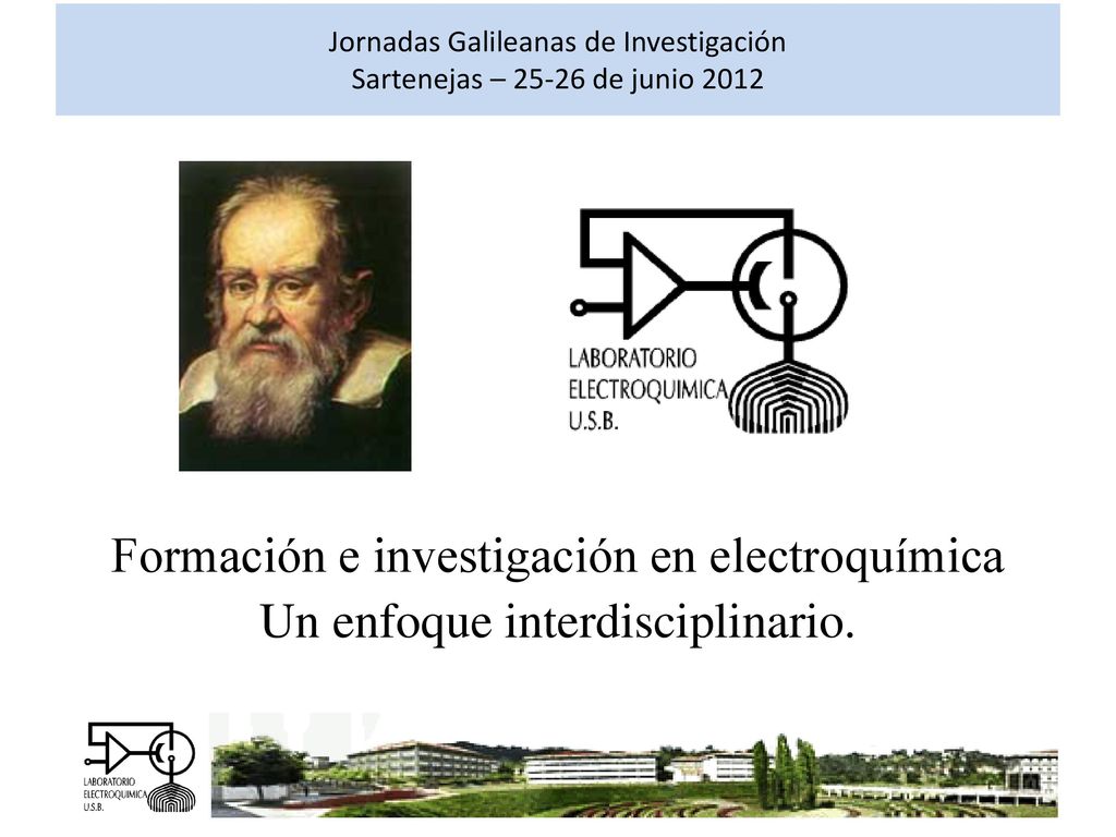 Jornadas Galileanas de Investigación Sartenejas – de junio 2012