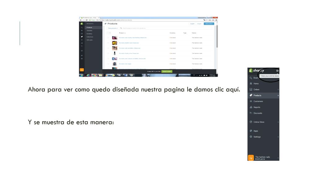 Ahora para ver como quedo diseñada nuestra pagina le damos clic aquí.
