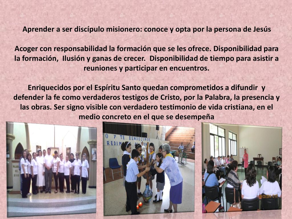 Aprender a ser discípulo misionero: conoce y opta por la persona de Jesús