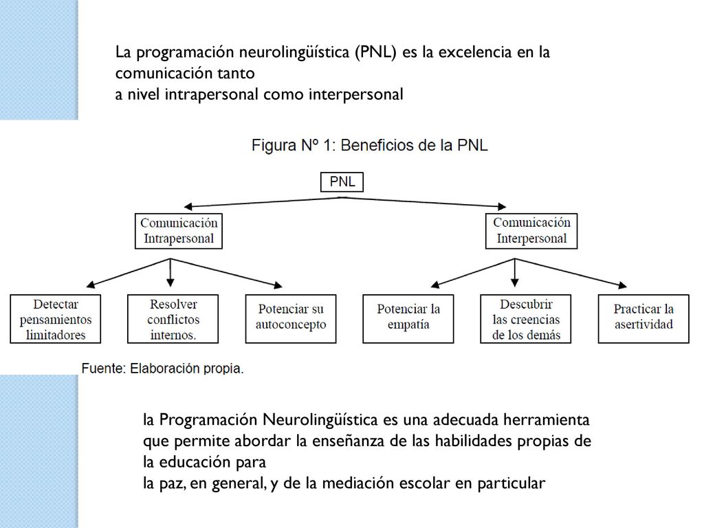 La programación neurolingüística (PNL) es la excelencia en la comunicación tanto