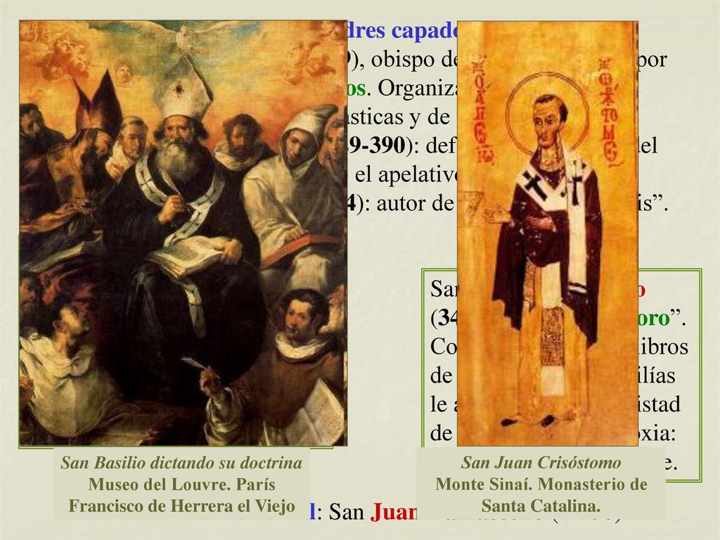 San Basilio dictando su doctrina Francisco de Herrera el Viejo