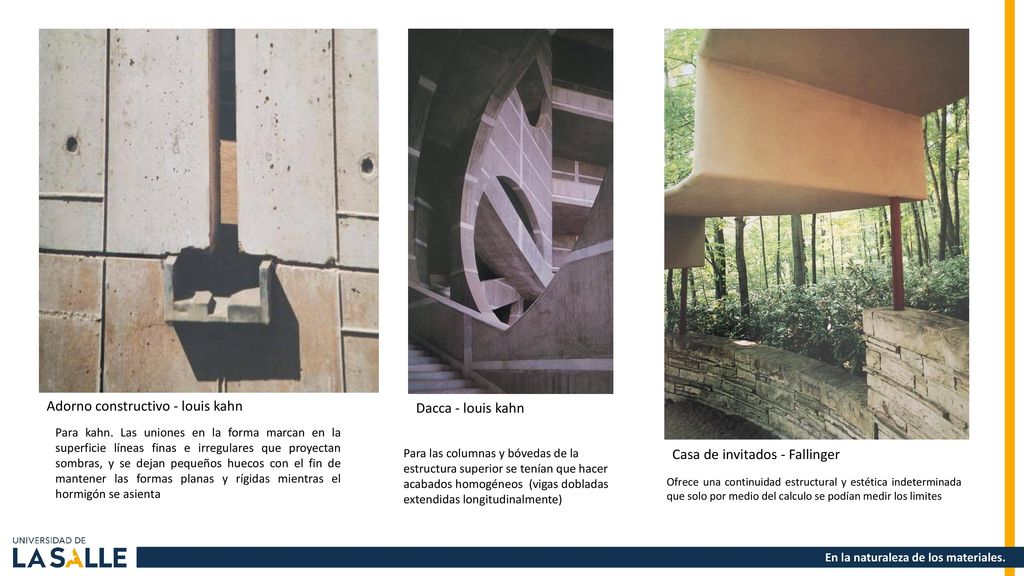 Adorno constructivo - louis kahn Dacca - louis kahn