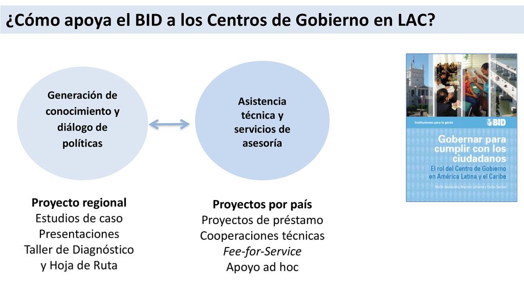 ¿Cómo apoya el BID a los Centros de Gobierno en LAC