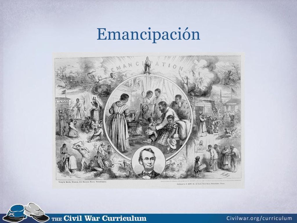 Emancipación Abraham Lincoln now had a victory to issue the Emancipation Proclamation.