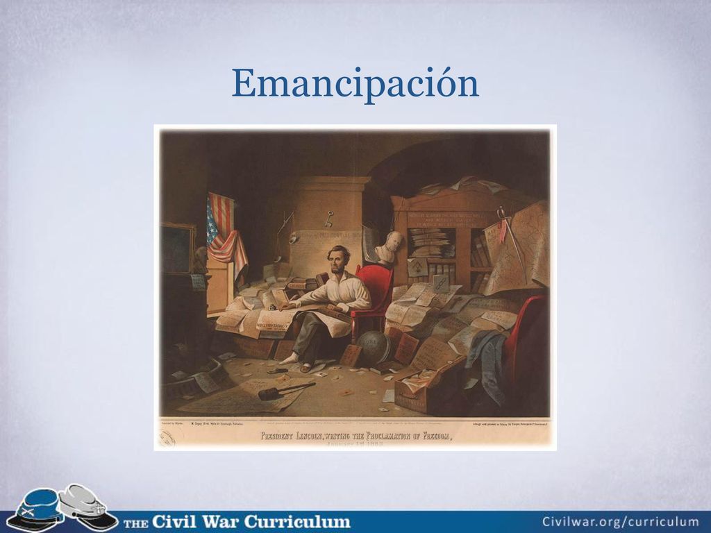 Emancipación However, Lincoln had some challenges to overcome before he wrote the Emancipation Proclamation.
