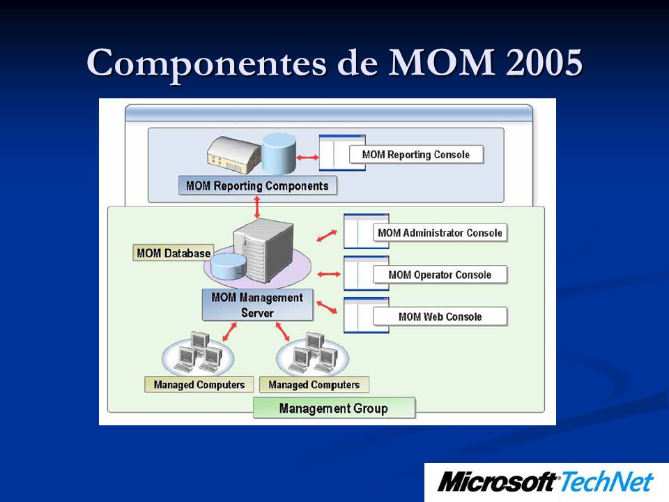 Componentes de MOM 2005
