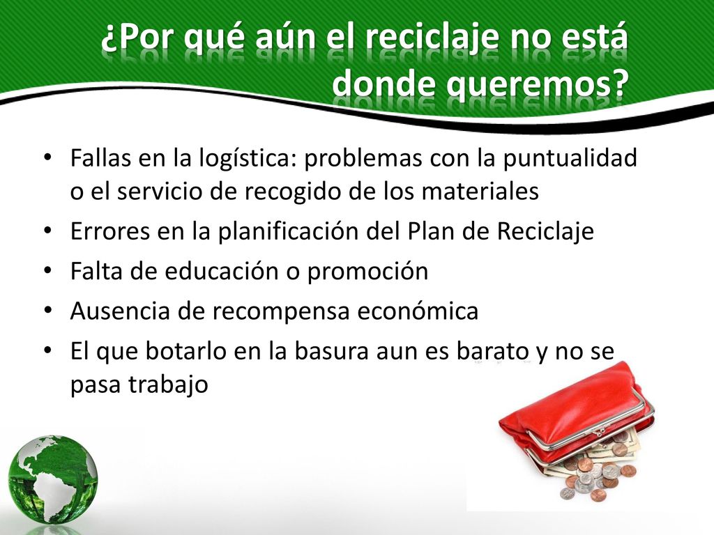 ¿Por qué aún el reciclaje no está donde queremos