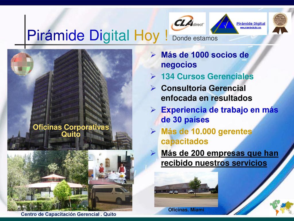 Oficinas Corporativas Centro de Capacitación Gerencial . Quito